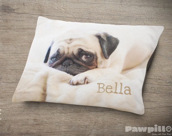Custom Dog Bed - Custom Photo Pet Bed - Photo gifts - Personalized Pet Pillow - Personalized Pet Bed - Custom Dog Bed - Custom Dog Pillow