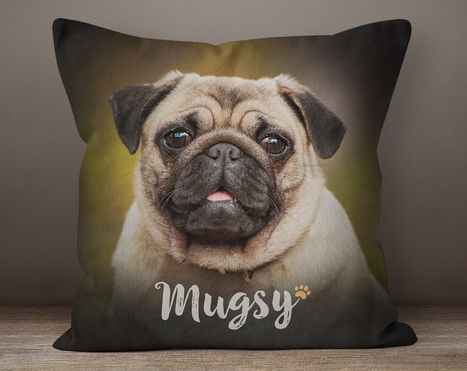 Pet Loss Gift, Custom Pet Pillow, Pet Keepsake, Sympathy Gift