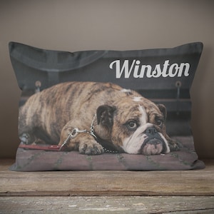 Pet Loss Pillow, Dog Remembrance, Pet Memorial Gift, Custom Pet Pillow