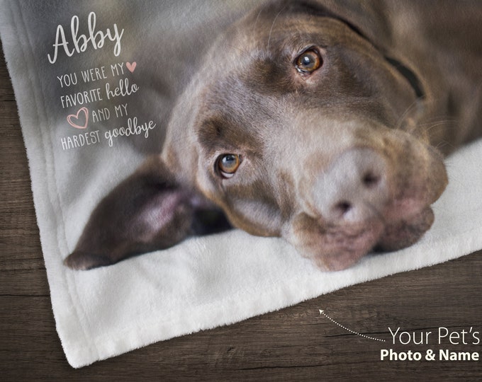 Pet Memorial Blanket