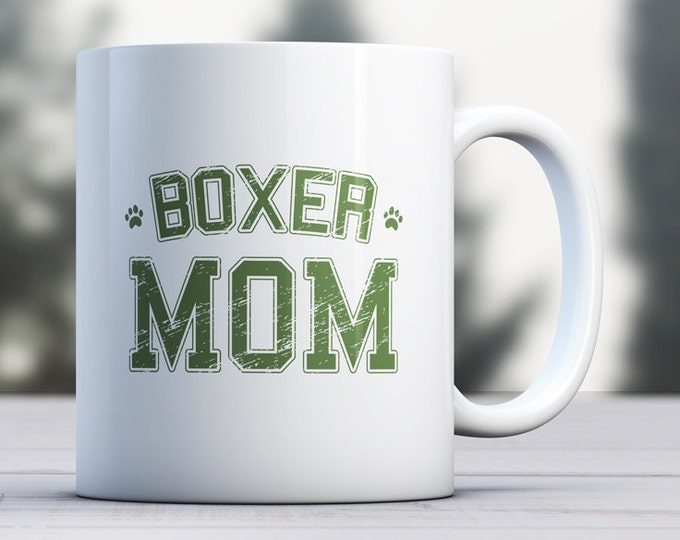 Boxer Mug - Dog Mug - Dog Lover Mug - Boxer Dad - Boxer Mom - Boxer Gift - Dog Gift for Boxer - Boxer Coffee Mug - Gift for Boxer Owner