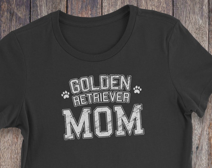 Golden Retriever Mom Shirt - Golden Retriever TShirt - Dog T-shirts - Dog Lover Shirt - Pet Lover Clothing - Dog Shirt - Dog Mom - Dog Shirt