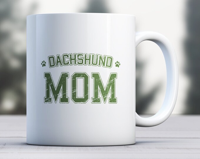 Dachshund Mug - Dog Mug - Dog Lover Mug - Dachshund Dad - Dachshund Mom - Dachshund Gift - Dog Gift - Dachshund Lover - Dachshund Cup