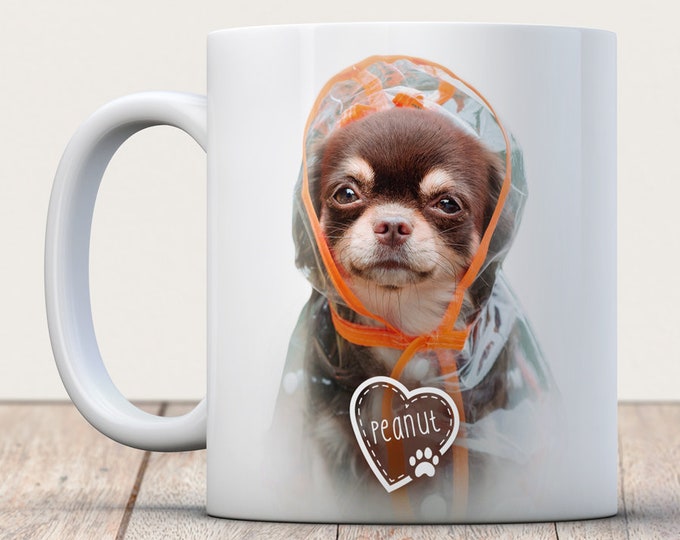 Pet Photo Coffee Mug, Pet Memorial Gift, Dog Lover Gift, Dog Sympathy Mug, Custom Pet Gift, Dog Loss Photo Mug