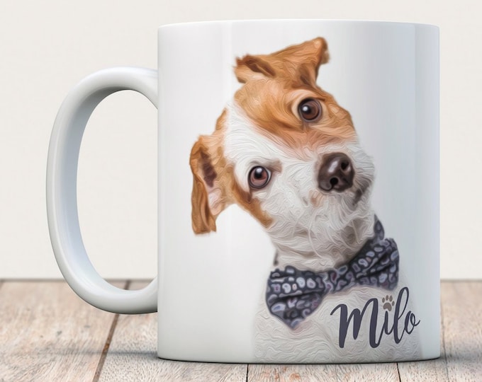 Custom Photo Mug - Pet Photo Mug - Dog Lover Coffee Mug - Pet Coffee Mug - Dog Coffee Mug - Custom Cat Mug - Personalized Mug