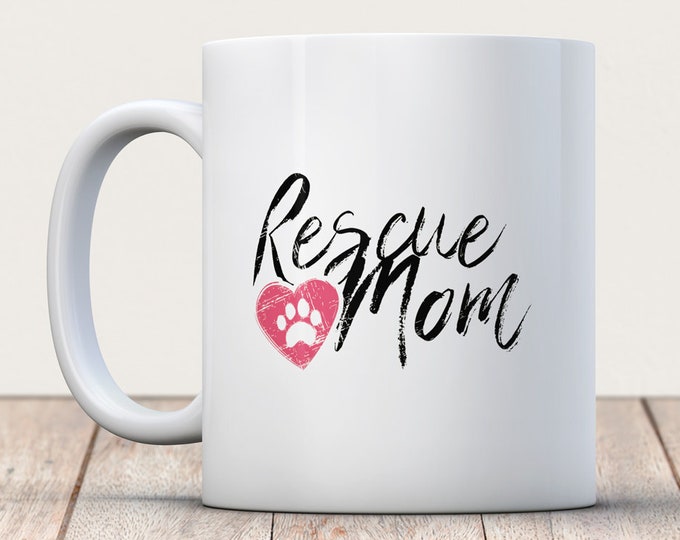 Rescue Mom Coffee Mug