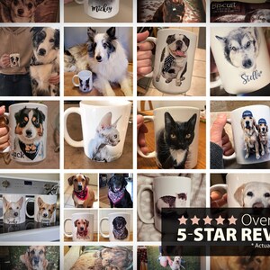 Custom Photo Mug Pet Photo Mug Dog Lover Coffee Mug Pet Coffee Mug Dog Coffee Mug Custom Cat Mug Personalized Mug image 5