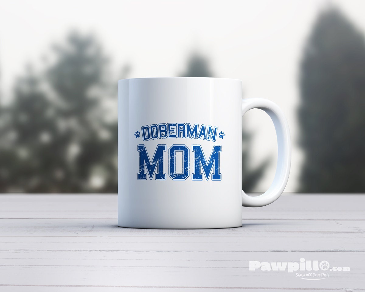 doberman mug