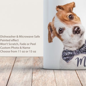 Custom Photo Mug Pet Photo Mug Dog Lover Coffee Mug Pet Coffee Mug Dog Coffee Mug Custom Cat Mug Personalized Mug image 4