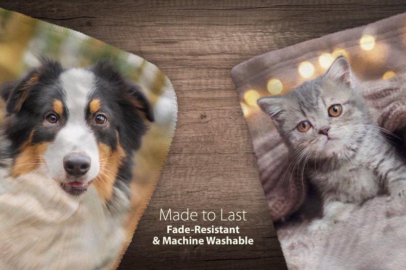 Custom Photo Blanket Pet Loss Gifts Dog Remembrance Loss of Etsy