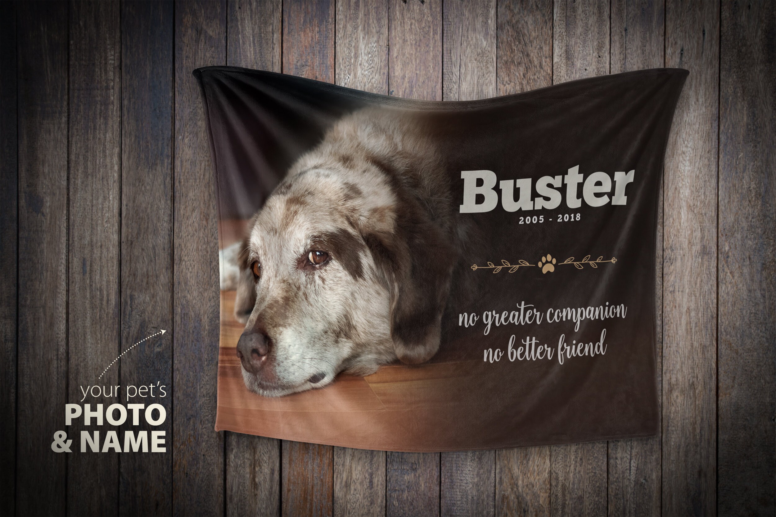 Pet Memorial Blanket