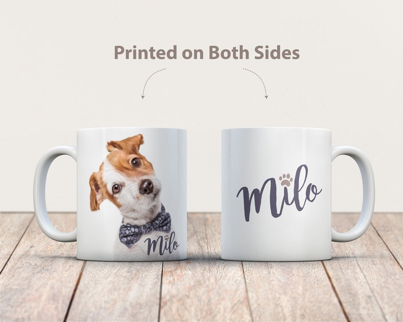 Custom Photo Mug Pet Photo Mug Dog Lover Coffee Mug Pet Coffee Mug Dog Coffee Mug Custom Cat Mug Personalized Mug image 2