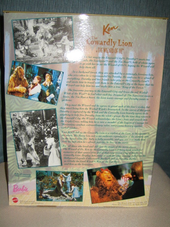 ken as the cowardly lion