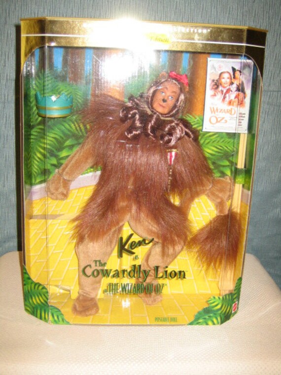 ken as cowardly lion barbie