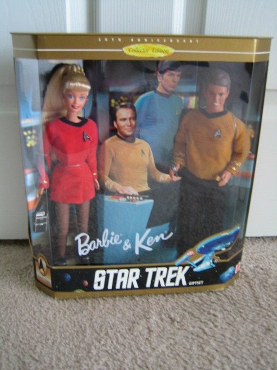 1996 star trek barbie and ken