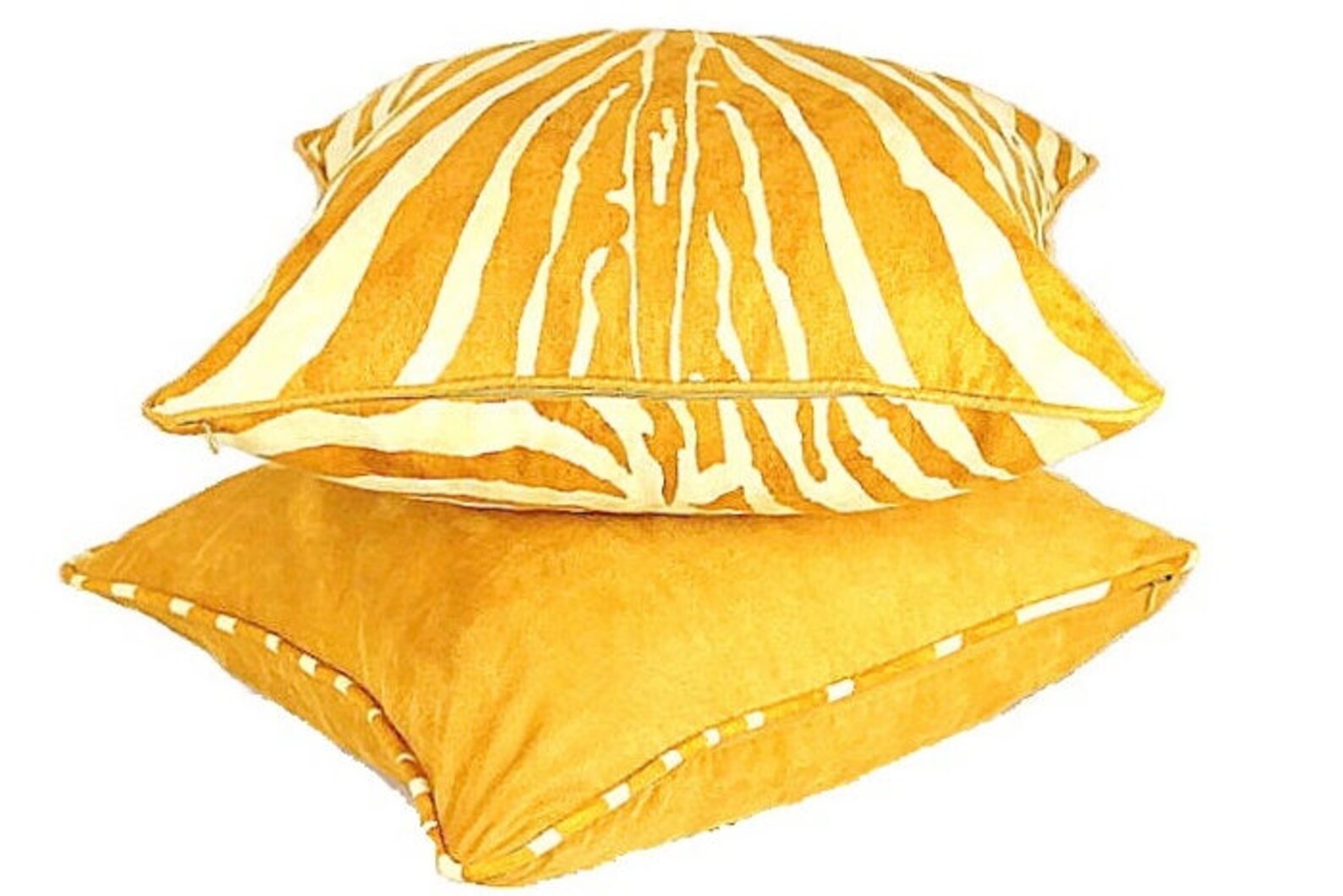 Gold Caramel Throw Pillow Cover 20x20 Soft Gold Cushion Cover Etsy