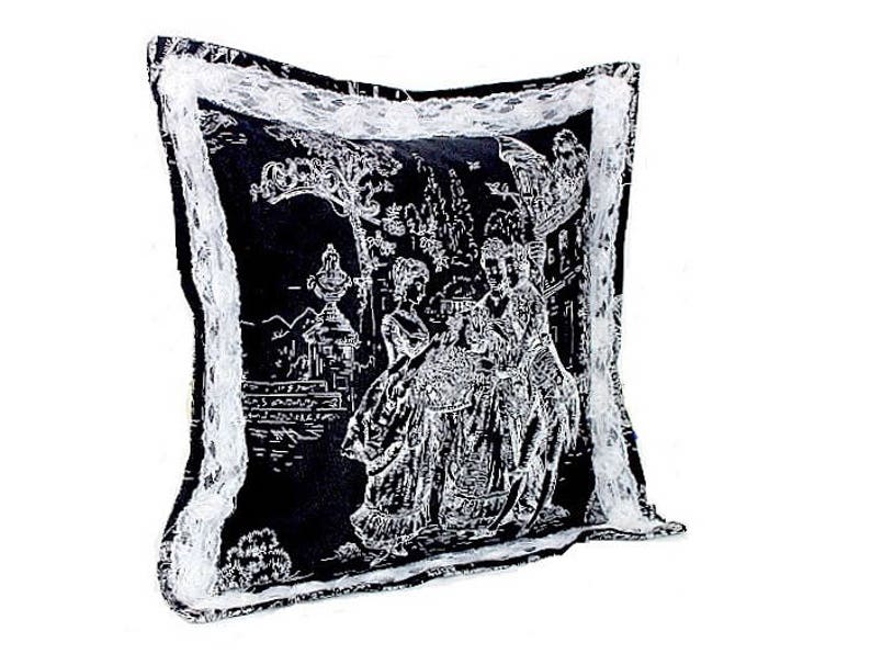 Black and White Toile throw pillow covers 18x18 Decorative Etsy