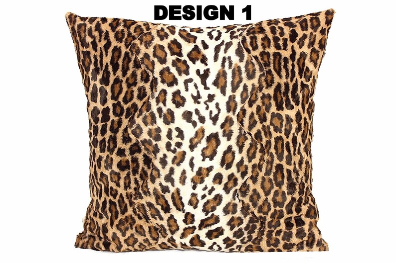 Velvet Leopard Fur Pillow Cover Cheetah Spot Throw Pillow Etsy