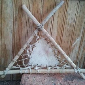 Tarahumara Rawhide on Frame