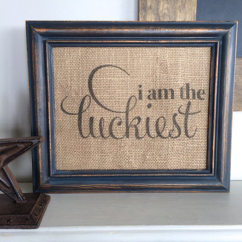 The Luckiest Lyrics - Etsy