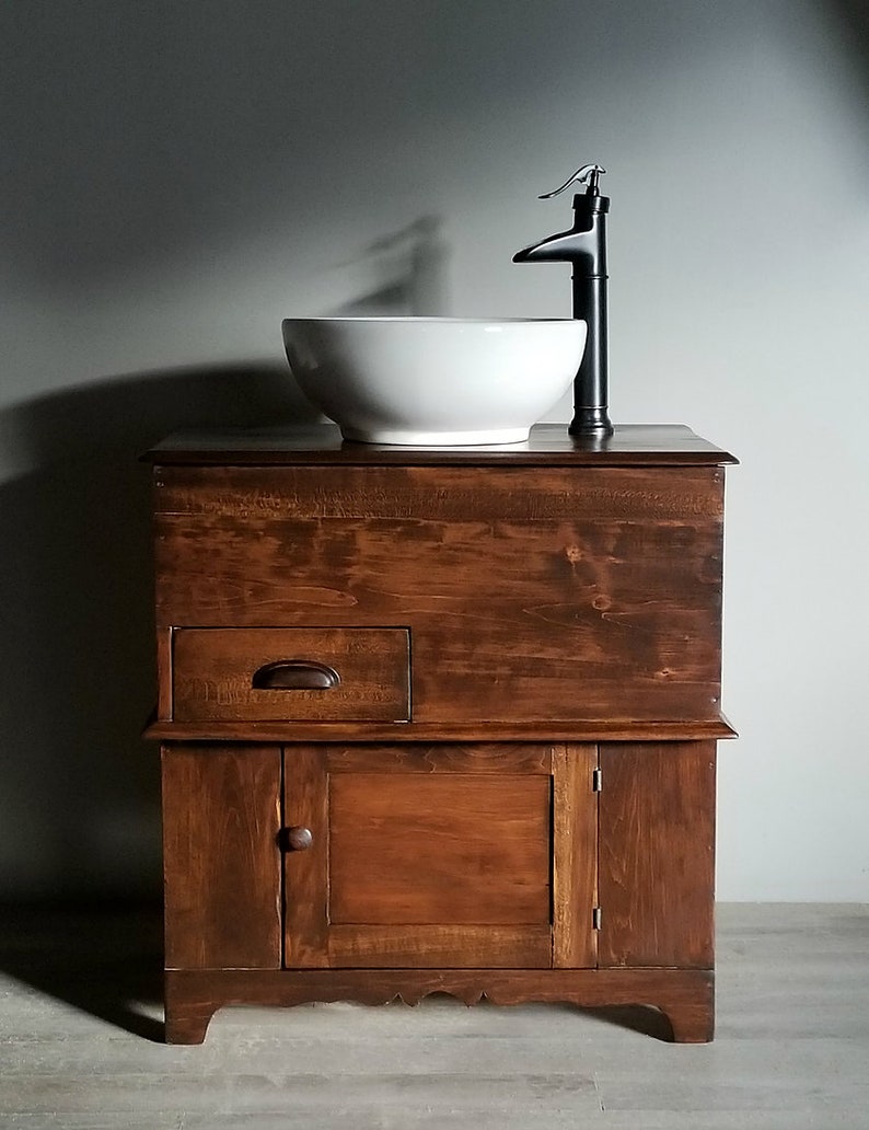 Restored Antiques Converted to Bathroom Vanities Etsy Canada