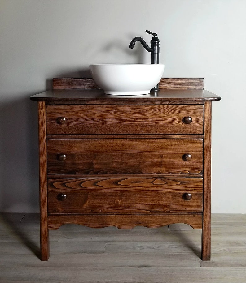 Restored Antiques Converted to Bathroom Vanities Etsy Australia