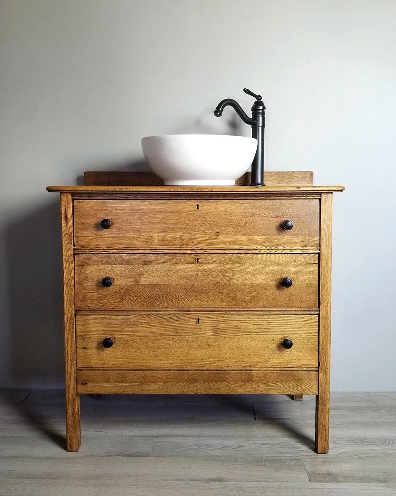 Restored Antiques Converted to Bathroom Vanities Etsy Australia