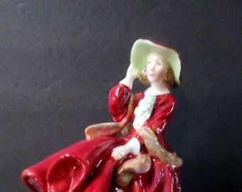 Royal Doulton Top O' the Hill  HN1834   7" tall   Mint condition, no chips, scratches, repairs or crazing
