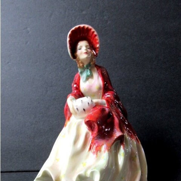 Royal Doulton figurine Her Ladyship HN 1977  7-1/4" tall Mint Condition, no chips, scratches, repairs or crazing.