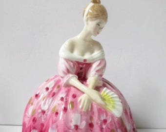 Vintage Coalport Age of Elegance Victoria Gardens Figurine Rare - Etsy