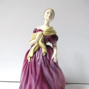 Royal Doulton Adrienne  HN 2152     7-1/2" tall   Mint condition, no chips, scratches, repairs or crazing.
