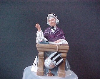 Royal Doulton figurine Schoolmarm HN 2223  6-3/4" tall Mint condition, no chips, scratches, repairs or crazing.
