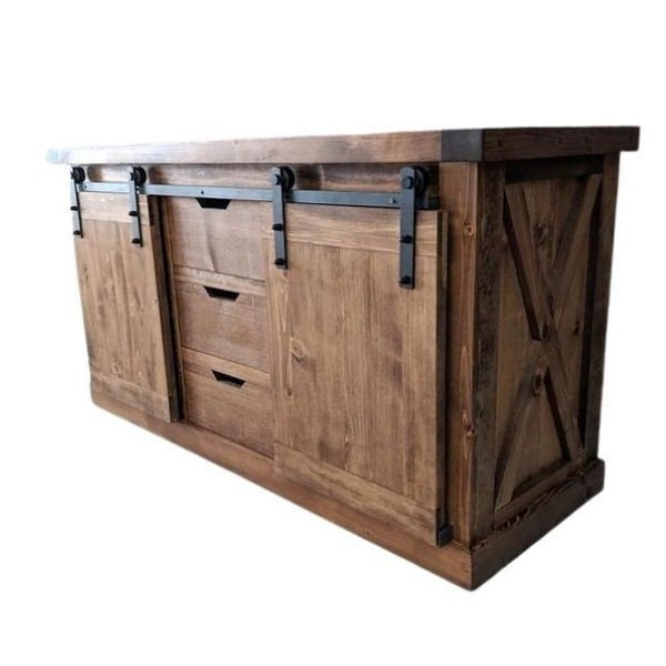 Rustic Industrial Bathroom Sink Vanity / Side Board / Buffet / Media Stand / Aquarium Stand / Bath Room / Farmhouse/ Farm house