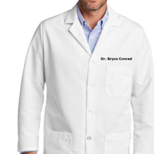 Unisex Lab Coat | Personalized or Embroidered With You Logo