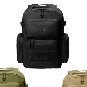 Military Tactical Backpack Army - Personalized/Monogrammed/Logod