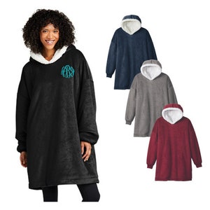 Embroidered Snuggie Etsy