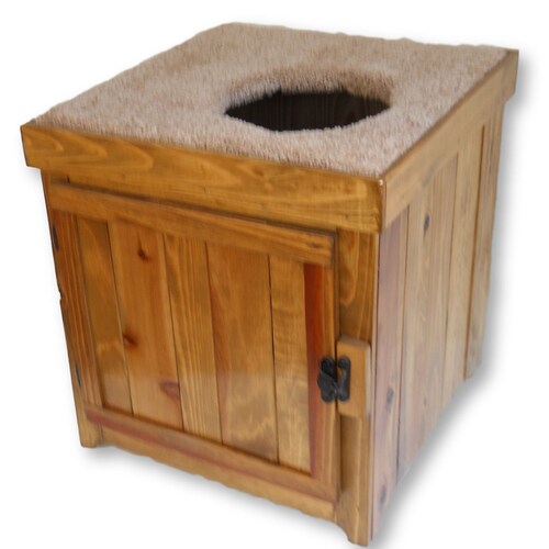 Cedar Jumbo Top Entry Litter Unfinished Etsy