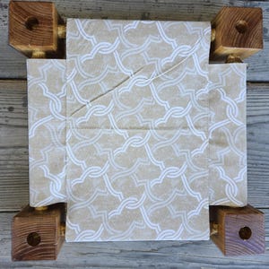 Cat Tree - 6 Tier - Dark Walnut Tan Lattice