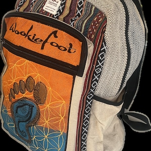 Hemp large Wookiefoot backpack