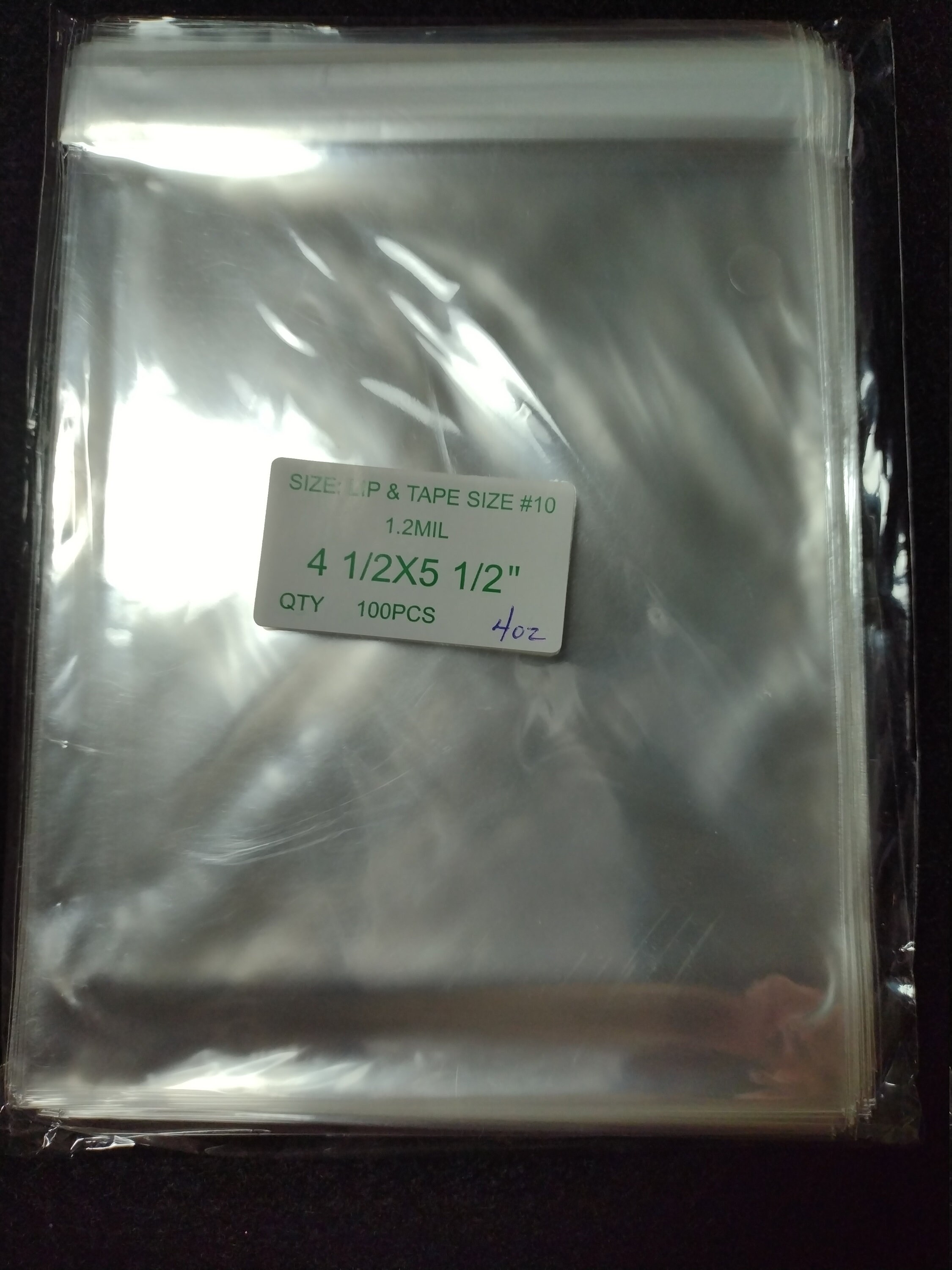 A2 Greeting Card Sleeves, Plastic Envelope Bags, Plastic Paper Sleeves