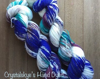 Hand Dyed Yarn |  Coffee Break | 75/25 | ready to ship