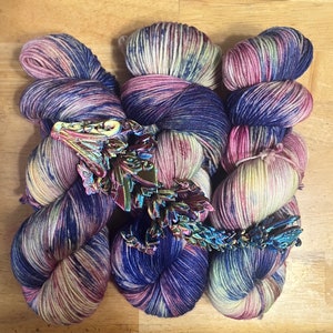 Dragons and Yarn Monthly Mystery Club Choose Your Own yarn base Hand Dyed Yarn JUNE Pre-order image 6