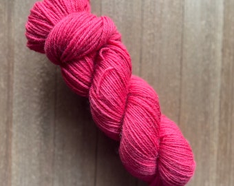 Hand Dyed Yarn  Solid/tonal Dinner Wine You choose yarn base