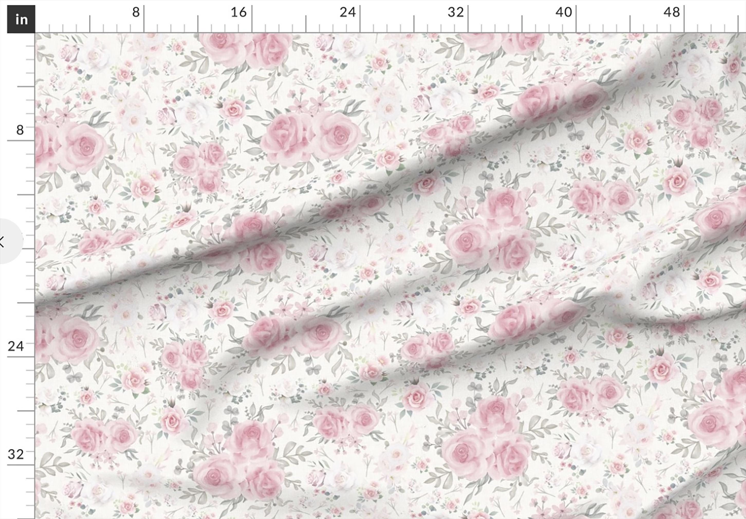 Wildflower - Pink - Eventide - Jillian Anderson - Cloud 9 Fabrics - Poplin Wildflower - Pink - Eventide - Jillian Anderson - Cloud 9 Fabrics - Poplin
