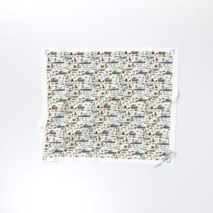 Gone Fishing Fabric - Fishing Fabric - Nature Earth Tones Fabric - Fish Fabric - Fishing Boy Material by the Yard by Delish Designs - Medium Bild 3