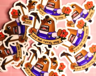 Mole Die Cut Sticker Use On Car, Hydroflask, Planner, Laptop, and More!