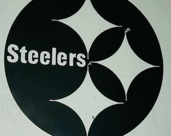Pittsburgh Steelers Wrought Iron Sign