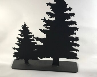 Doppelt stehender Baum