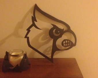 Louisville Kardinal Schmiedeeisen Cut out