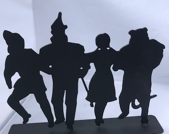 Wizard of Oz walking figures